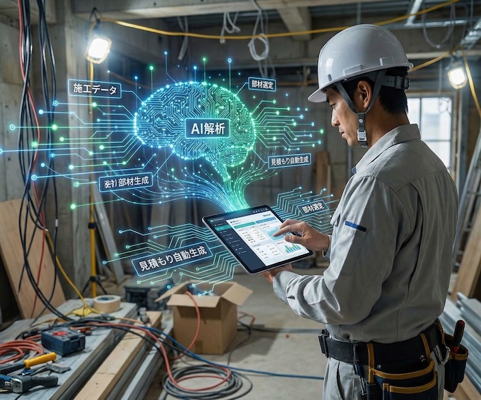 生成AI(RAG)を活用した「電気工事見積もり自動作成アプリ」の開発